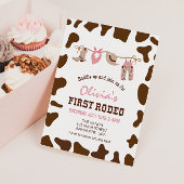 Invitation Premier Rodeo Western Cowboy Premier anniversaire 