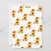 Invitation Premier Rodéo Western Cowgirl 1er anniversaire (Dos)