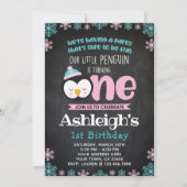 Invitation Premier tableau d'invitation d'anniversaire de (Devant)