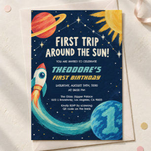 Invitation Premier Tour autour de la Fusée du Soleil Premier