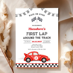 Invitation Premier Tour Autour de la Piste Voiture de Course