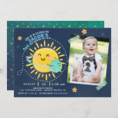 Invitation Premier tour autour du soleil (Devant / Derrière)