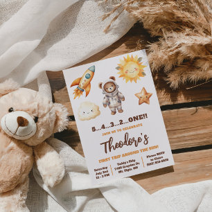 Invitation Premier Tour Autour du Soleil, Anniversaire de Ted