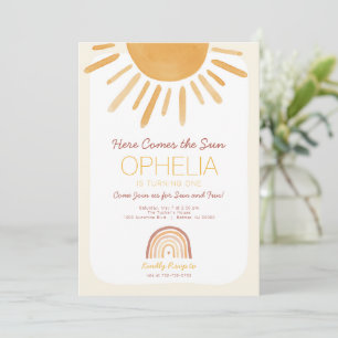 Invitation Premier Tour Autour du Soleil Anniversaire Ensolei
