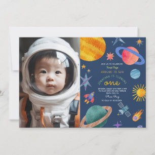 Invitation Premier Tour Autour du Soleil Astronaute Premier A