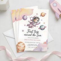 Premier Tour Autour du Soleil Fille Rose Anniversa
