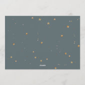 Invitation Premier Tour Autour du Soleil Premier Anniversaire (Dos)