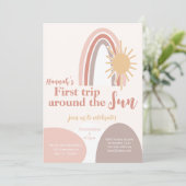 Invitation Premier voyage autour de l'Anniversaire du Boho du (Debout devant)