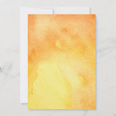 Invitation Premier voyage autour de l'invitation du soleil (Dos)