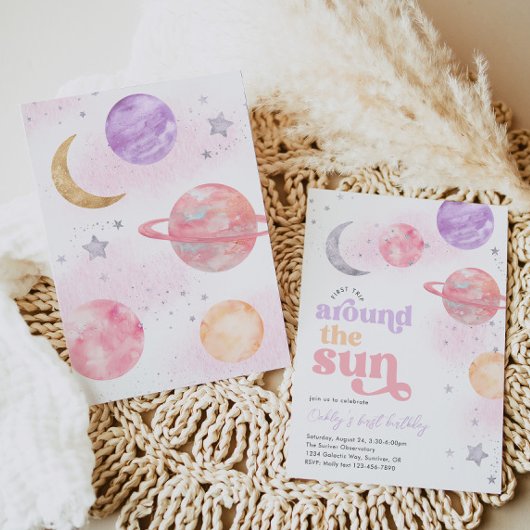 Invitation Premier voyage autour de l'Invitation Sun Space