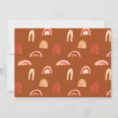 Invitation Premier Voyage Autour Du Soleil | 1er anniversaire (Dos)