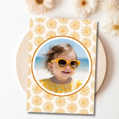 Invitation Premier Voyage Autour Du Soleil 1Er Anniversaire P