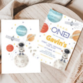 Invitation Premier voyage autour du soleil Anniversaire