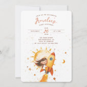 Invitation Premier voyage autour du soleil Anniversaire de l' (Dos)