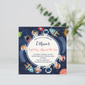 Invitation Premier voyage autour du Soleil Espace Extérieur 1 (Debout devant)