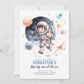 Invitation Premier voyage autour du Soleil Espace Extérieur 1 (Devant)