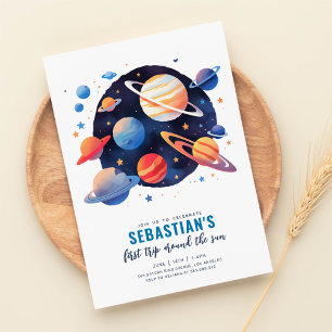Invitation Premier voyage autour du Soleil Espace Extérieur 1