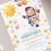 Invitation Premier voyage autour du Soleil Espace Extérieur 1