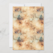 Invitation Premier voyage autour du soleil, Teddy Bear 1er an (Dos)