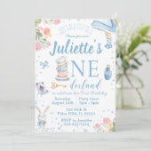 Invitation Première Alice au pays des merveilles (Debout devant)