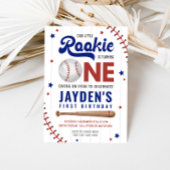 Invitation Première année de l'année de baseball