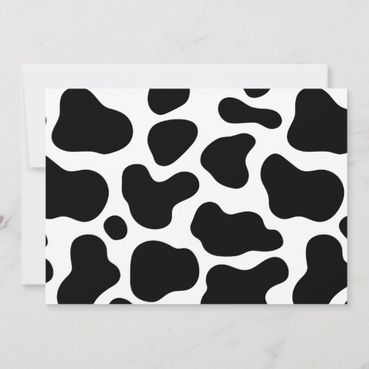 Invitation Première cofille Rodeo fête d'anniversaire (Dos)