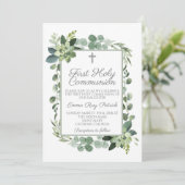 Invitation Première communion (Debout devant)