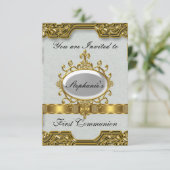 Invitation Première communion (Debout devant)