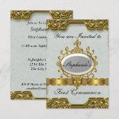 Invitation Première communion (Devant / Derrière)