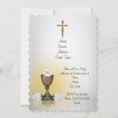 Invitation Première communion (Dos)