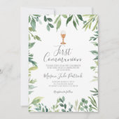 Invitation Première communion (Devant)