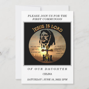 Invitation Première communion