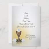 Invitation Première communion (Dos)