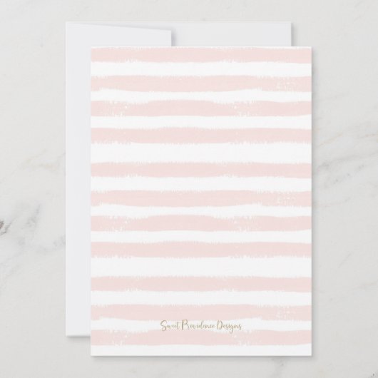 Invitation Première Communion (Dos)