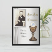 Invitation Première communion (Debout devant)