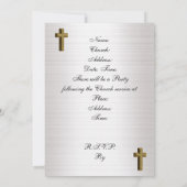 Invitation Première communion (Dos)