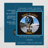 Invitation Première communion (Devant / Derrière)