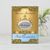 Invitation Première communion (Debout devant)