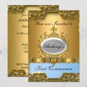 Invitation Première communion (Devant / Derrière)