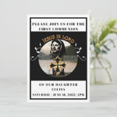 Invitation Première communion (Debout devant)