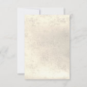 Invitation Première communion catholique fille (Dos)