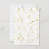 Invitation Première communion catholique fille ange d'or desi (Dos)