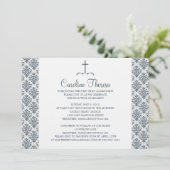 Invitation Première communion de Damask (Debout devant)