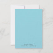 Invitation Première communion de garçon (Dos)