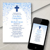 Invitation Première communion des garçons