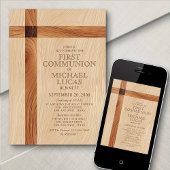 Invitation Première communion des garçons