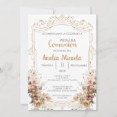 Invitation Première communion espagnole (Devant)