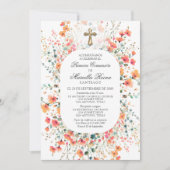 Invitation Première communion espagnole (Devant)