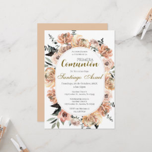 Invitation Première communion espagnole