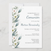 Invitation Première communion espagnole (Devant)
